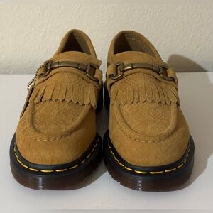 Dr. Martens Adrian Snaffle Suede Kiltie Loafer NWOT